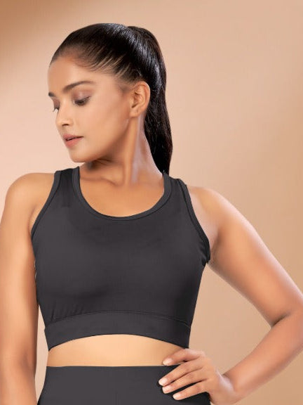 Deep Pocket Co-ord Black Tight Legging For Women