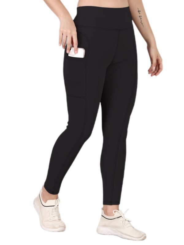 Black UltraStretch Full-Length Leggings
